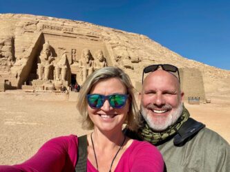 Egypt, Abu Simbel - The Abu Simbel temples in Upper Egypt