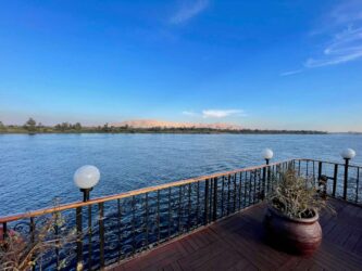 Egypt, Edfu - Cruise boat
