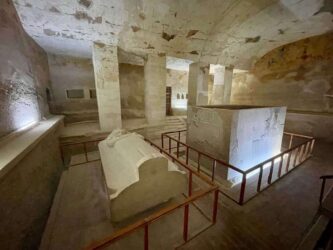 Egypt, Luxor - Valley of the Kings, tomb of Rameses IX