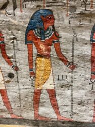 Egypt, Luxor - Valley of the Kings, tomb of Rameses I