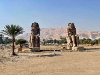 Egypt, Luxor - Colossi of Memnon