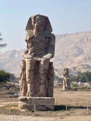 Egypt, Luxor - Colossi of Memnon