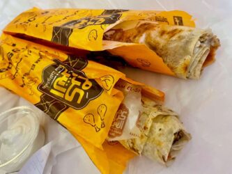 Egypt, Cairo - Chicken wrap