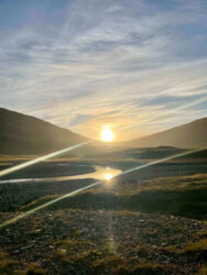 Iceland, Vik - Sunset