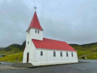 Iceland, Vik - Reyniskirkja Church