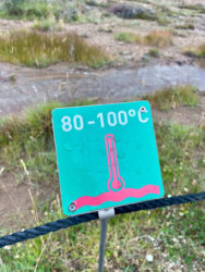 Iceland, Haukadalur - Geysir