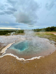 Iceland, Haukadalur - Geysir