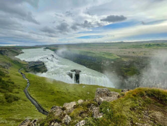 Iceland, Golden Circle - Gullfoss Waterfall