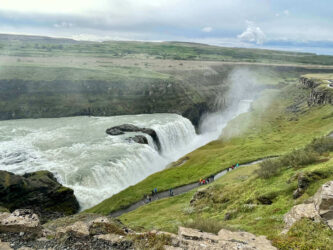 Iceland, Golden Circle - Gullfoss Waterfall