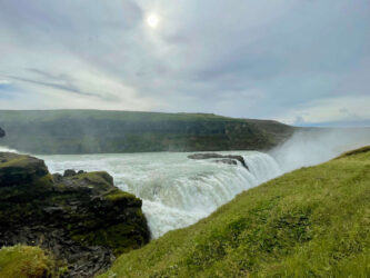 Iceland, Golden Circle - Gullfoss Waterfall