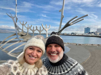 Iceland, Reykjavík – 'Sun Voyager' sculpture