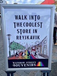 Iceland, Reykjavík – Skólavörðustígur, The Rainbow Street