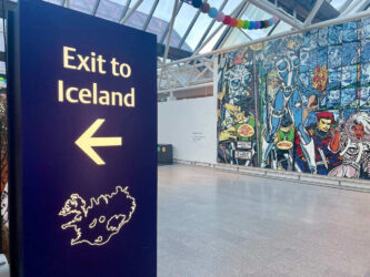 Iceland, Keflavik – Airport art