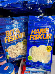 Iceland, Reykjavík – Dried fish