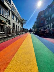 Iceland, Reykjavík – Skólavörðustígur, The Rainbow Street