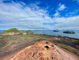 Iceland, Vestmannaeyjar - Eldfell volcano hike