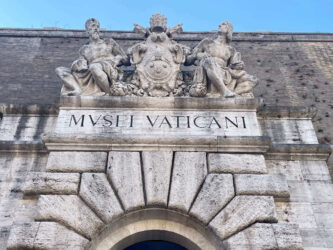 Vatican City, Vatican Museums - The entrance