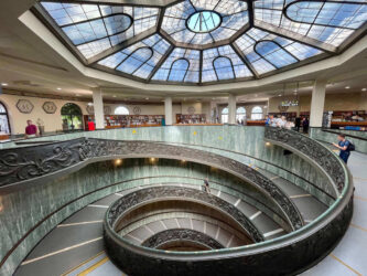 Vatican City, Vatican Museums - The Bramante Staircase