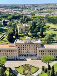 Vatican City, St. Peter’s Basilica - The view from the top of the dome