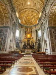 Vatican City, St. Peter’s Basilica - Inside