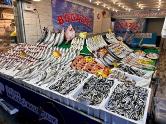 Turkey, Istanbul - Karaköy Fish Market