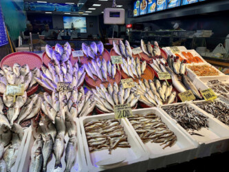Turkey, Istanbul - Karaköy Fish Market