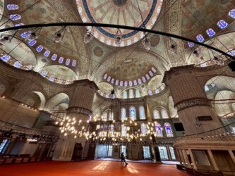 Turkey, Istanbul - The Blue Mosque (the Sultan Ahmed Mosque)