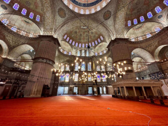 Turkey, Istanbul - The Blue Mosque (the Sultan Ahmed Mosque)
