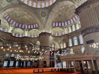 Turkey, Istanbul - The Blue Mosque (the Sultan Ahmed Mosque)