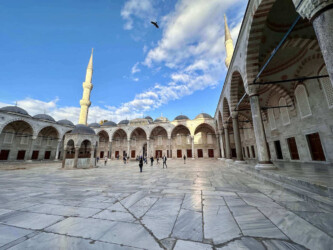 Turkey, Istanbul - The Blue Mosque (the Sultan Ahmed Mosque)