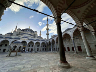 Turkey, Istanbul - The Blue Mosque (the Sultan Ahmed Mosque)