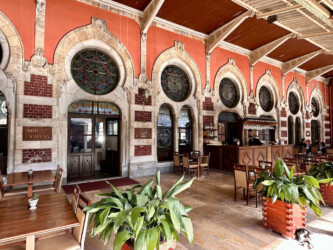 Turkey, Istanbul - Orient Express at Sirkeci Station