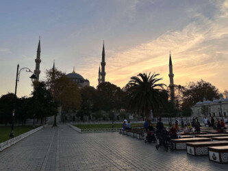 Turkey, Istanbul - The Blue Mosque (the Sultan Ahmed Mosque)