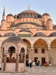 Turkey, Istanbul - The Blue Mosque (the Sultan Ahmed Mosque)