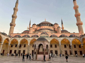 Turkey, Istanbul - The Blue Mosque (the Sultan Ahmed Mosque)
