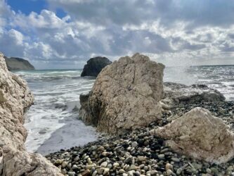 Cyprus, Aphrodite's Rock - Aphrodite's mythical birthplace 'Petra tou Romiou'