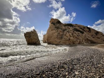 Cyprus, Aphrodite's Rock - Aphrodite's mythical birthplace 'Petra tou Romiou'