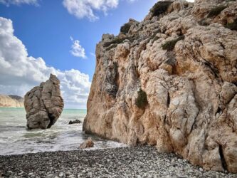 Cyprus, Aphrodite's Rock - Aphrodite's mythical birthplace 'Petra tou Romiou'