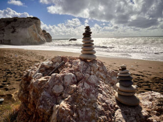Cyprus, Aphrodite's Rock - Aphrodite's mythical birthplace 'Petra tou Romiou'