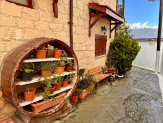 Cyprus, Omodos - Traditional Cypriot village