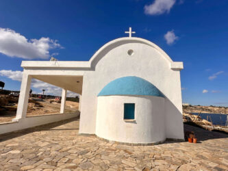 Cyprus, Cape Greco - Greek Ayioi Anargiroi Church
