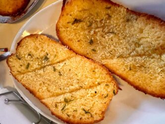 Cyprus, Kathikas - Fytos Grill House, Garlic bread