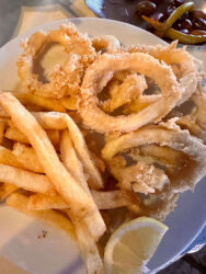Cyprus, Kathikas - Fytos Grill House, Calamari