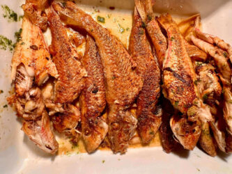 Tunisia, Djerba - Fried fish