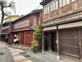 Japan, Kanazawa - The Higashi Chaya-gai Geisha District