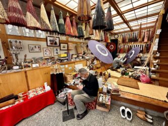 Japan, Kanazawa - Umbrella shop