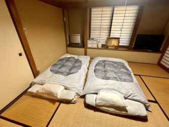 Japan, Hakone - Ryokan accommodation