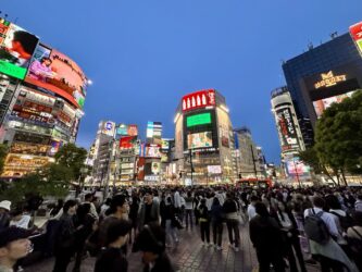 Japan, Tokyo - Shibuya crossing