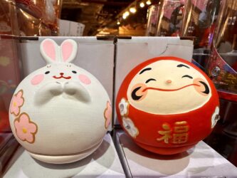 Japan, Kanazawa - Daruma dolls