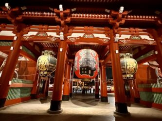 Japan, Tokyo - Senso-ji temple in Asakusa